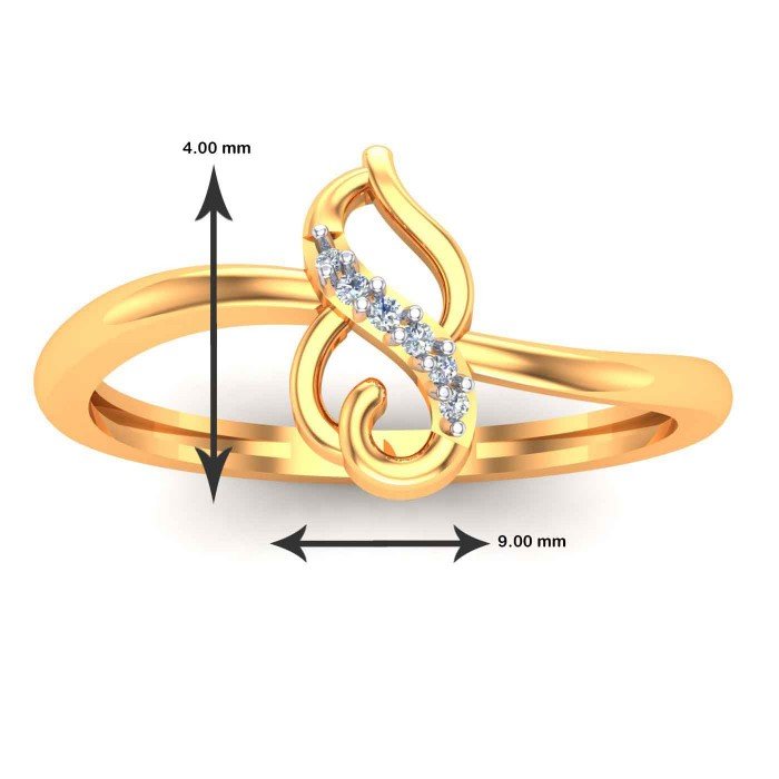 Valentine Gold Ring