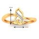 Valentine Gold Ring