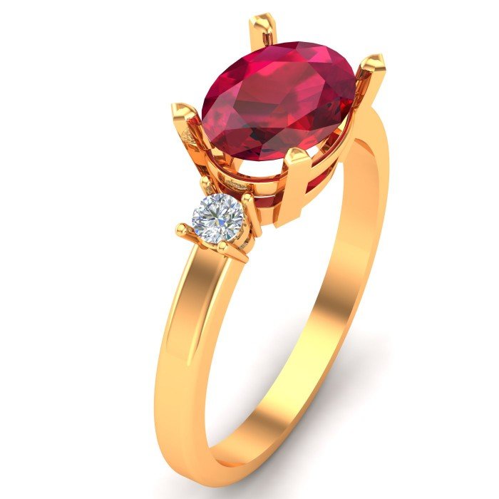 Ruby Diamond Ring