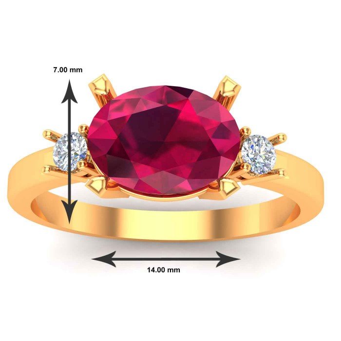 Ruby Diamond Ring