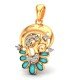 Om Pendant Gold