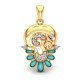 Om Pendant Gold