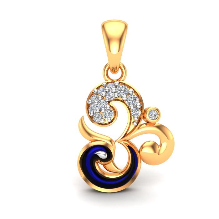 Mayur Om Locket