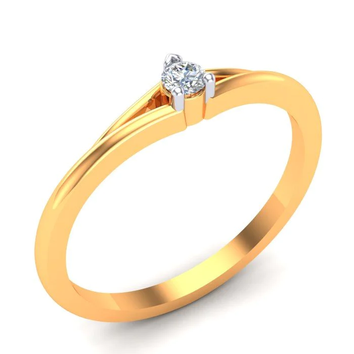 Buy quality Enchanting 14ct diamond ring design for women in Pune