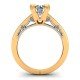 14K Gold Solitaire Rings