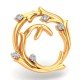 Gold pendant for women