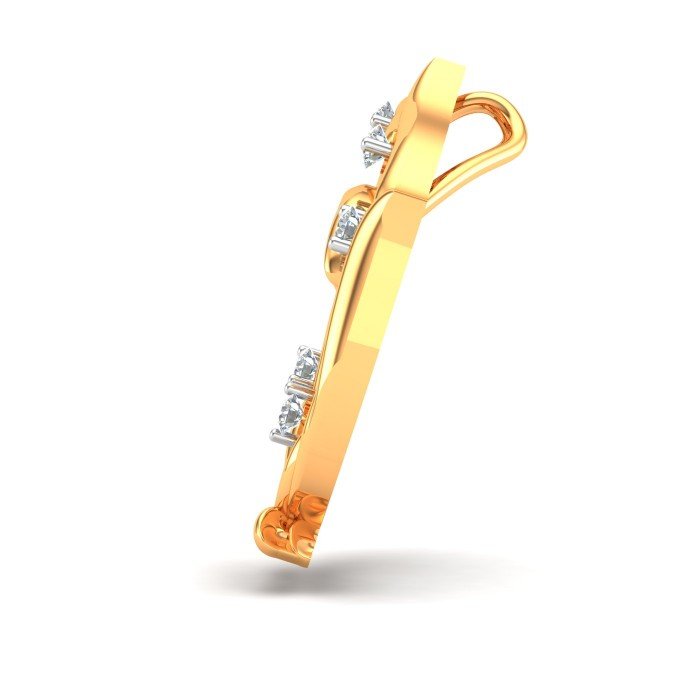 Gold pendant for women