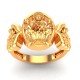 Santoshi Mata Gold Ring
