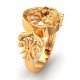 Santoshi Mata Gold Ring