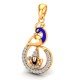 Stylish Tirupati Balaji Peacock Locket