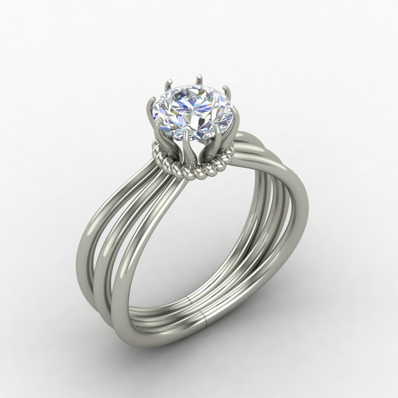 Brilliant Solitaire Engagement Ring
