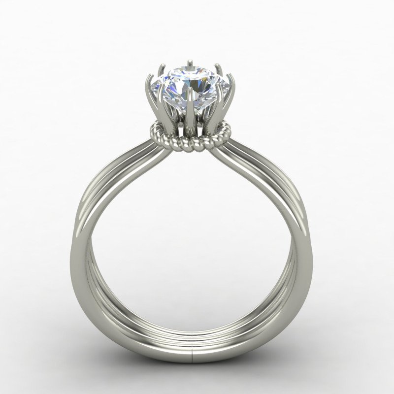 Brilliant Solitaire Engagement Ring