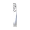 Silver American Diamond Band Ring