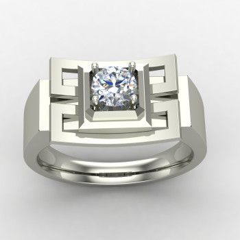 Solitaire Engagement Genta Ring