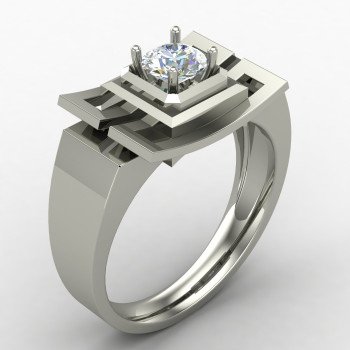 Solitaire Engagement Genta Ring
