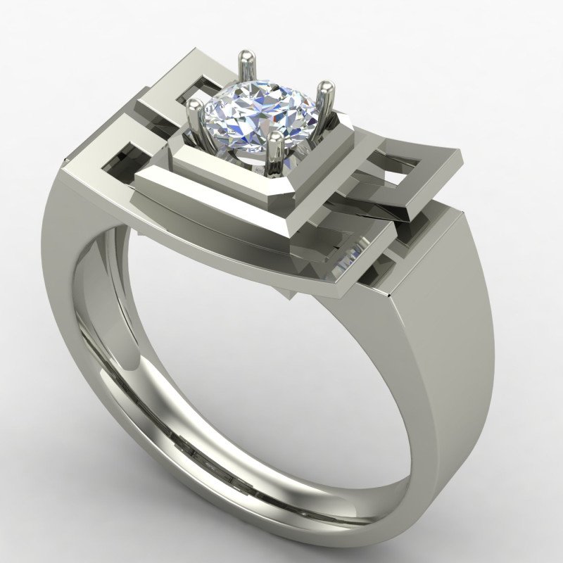 Solitaire Engagement Genta Ring