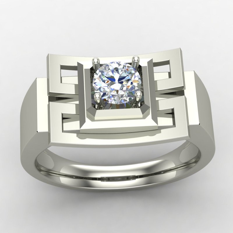 Solitaire Engagement Genta Ring