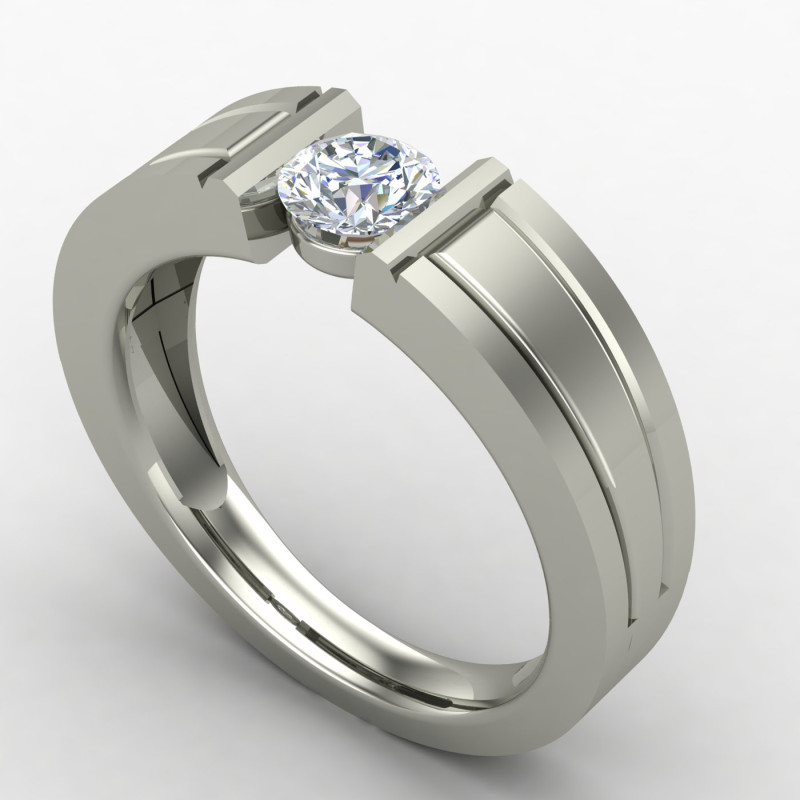 Luxury Solitaire Diamond Ring Brand