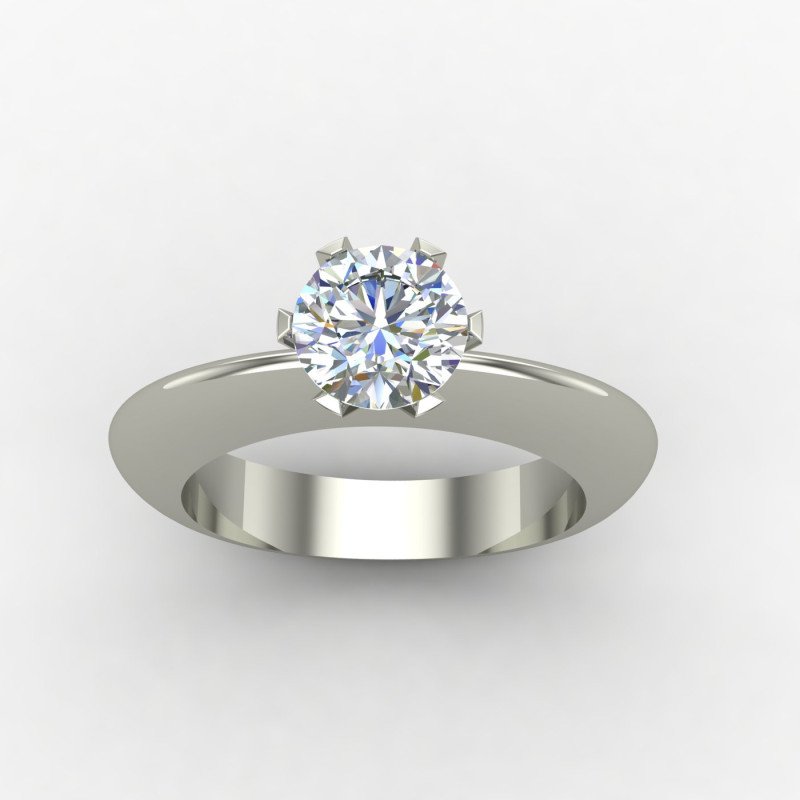 Solitaire Diamond Engagement Rings