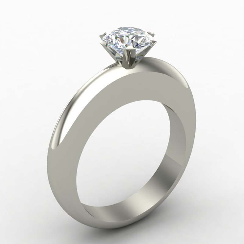 Solitaire Diamond Engagement Rings