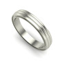 Plain Sterling Silver Band