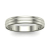 Plain Sterling Silver Band