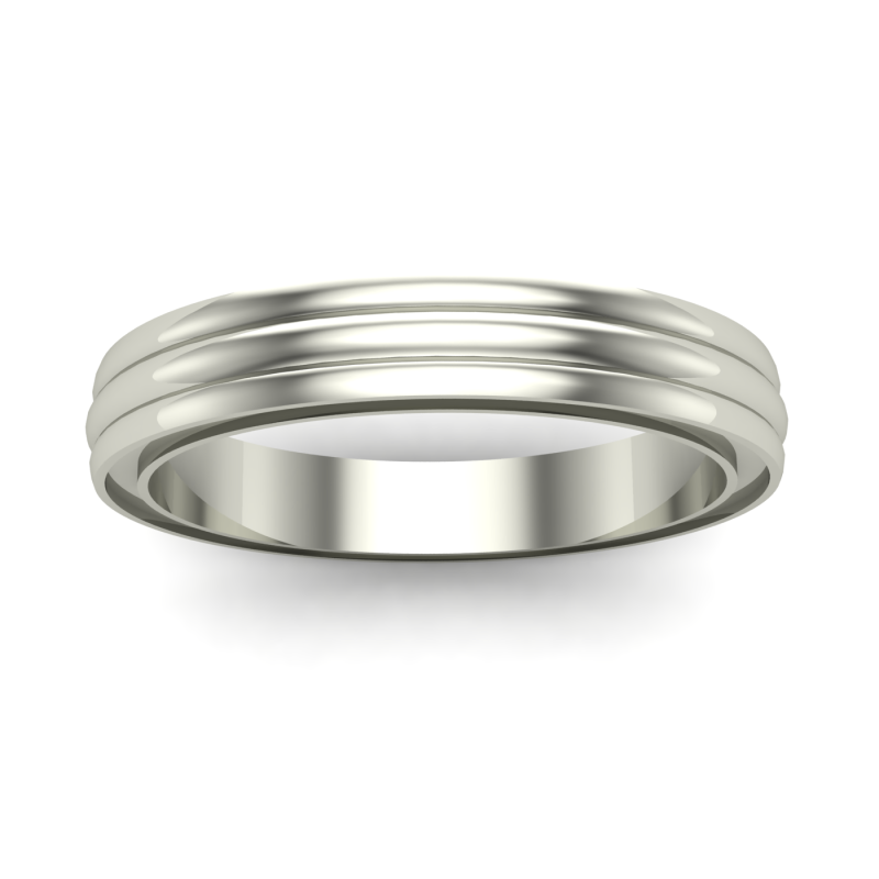 Plain Sterling Silver Band