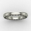 Silver Anniversary Promise Band Ring