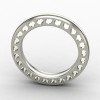 Silver Anniversary Promise Band Ring