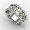 Celtic Silver Band Ring Celtic Silver Band Ring