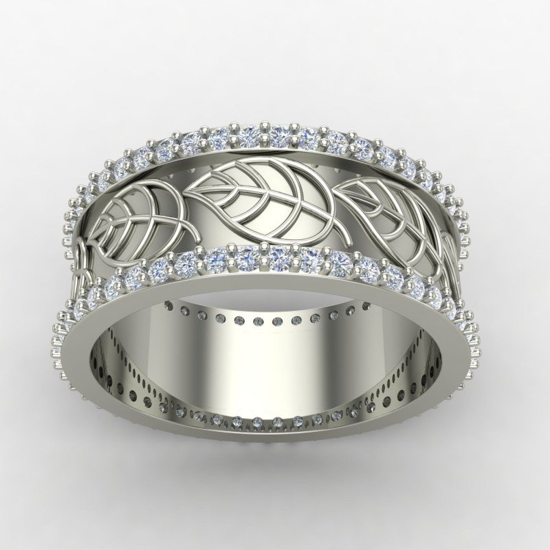 Celtic Silver Band Ring Celtic Silver Band Ring