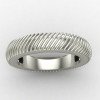 Wide Silver Band Ring