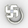 Swastik Nose Pin Swastik Nose Pin