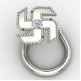 Swastik Nose Pin
