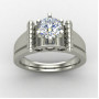 Single Solitaire Engagement Rings