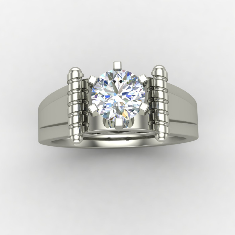 Single Solitaire Engagement Rings