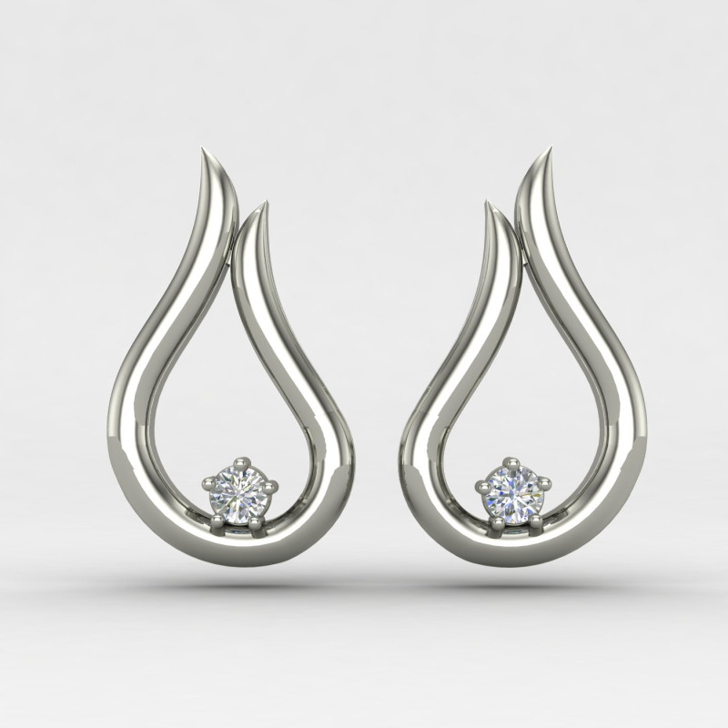 Silver Earrings for Girls