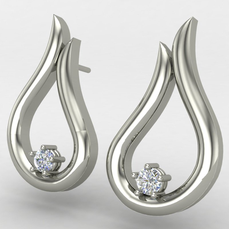 Silver Earrings for Girls