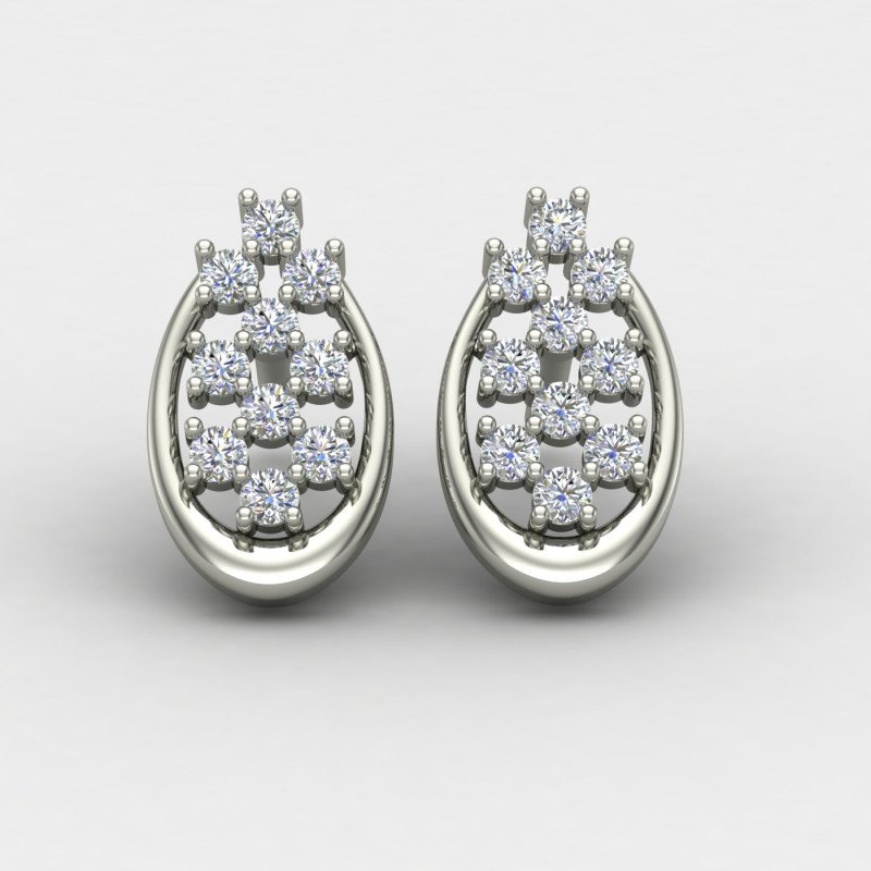 Sterling Silver Women Earring