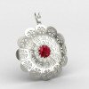Ruby Swastik Pendant Ruby Swastik Pendant