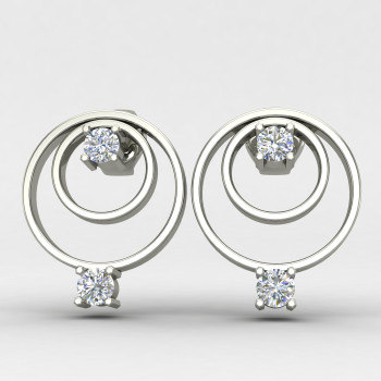 Silver Earrings for Girls