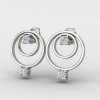 Silver Earrings for Girls