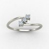 Three American Diamond Carve Ring Three American Diamond Carve Ring