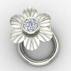 Silver Nose Pin for Bridal Look