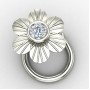 Silver Nose Pin for Bridal Look
