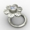 Silver Nose Pin for Bridal Look