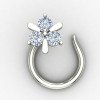 Authentic Silver Nose Pin