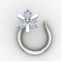 Authentic Silver Nose Pin
