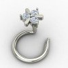 Authentic Silver Nose Pin