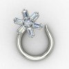 Elegant Silver Nose Pin